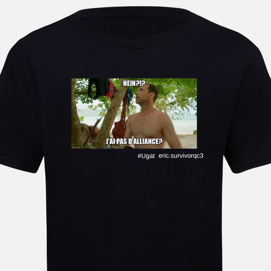T-shirt #Eric #Ugat #Survivor